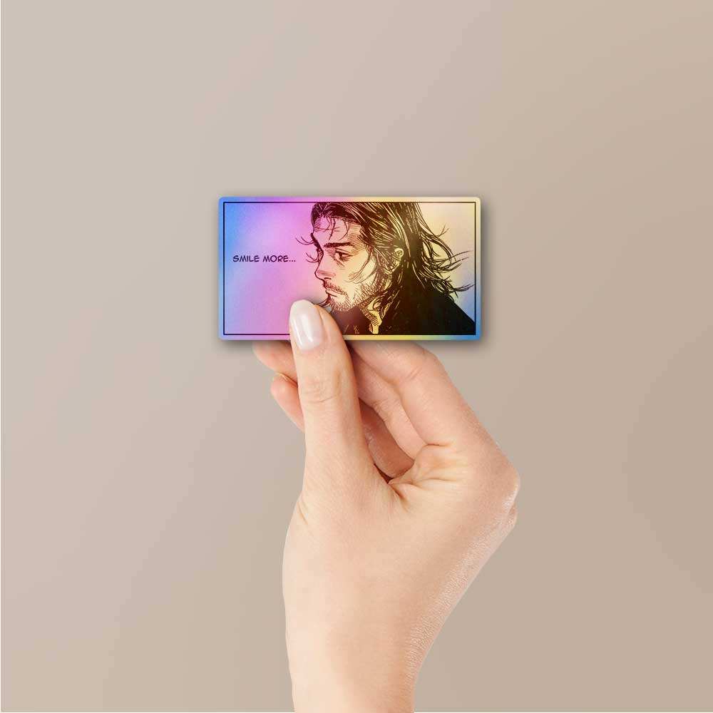 Musashi Miyamoto Holographic Sticker