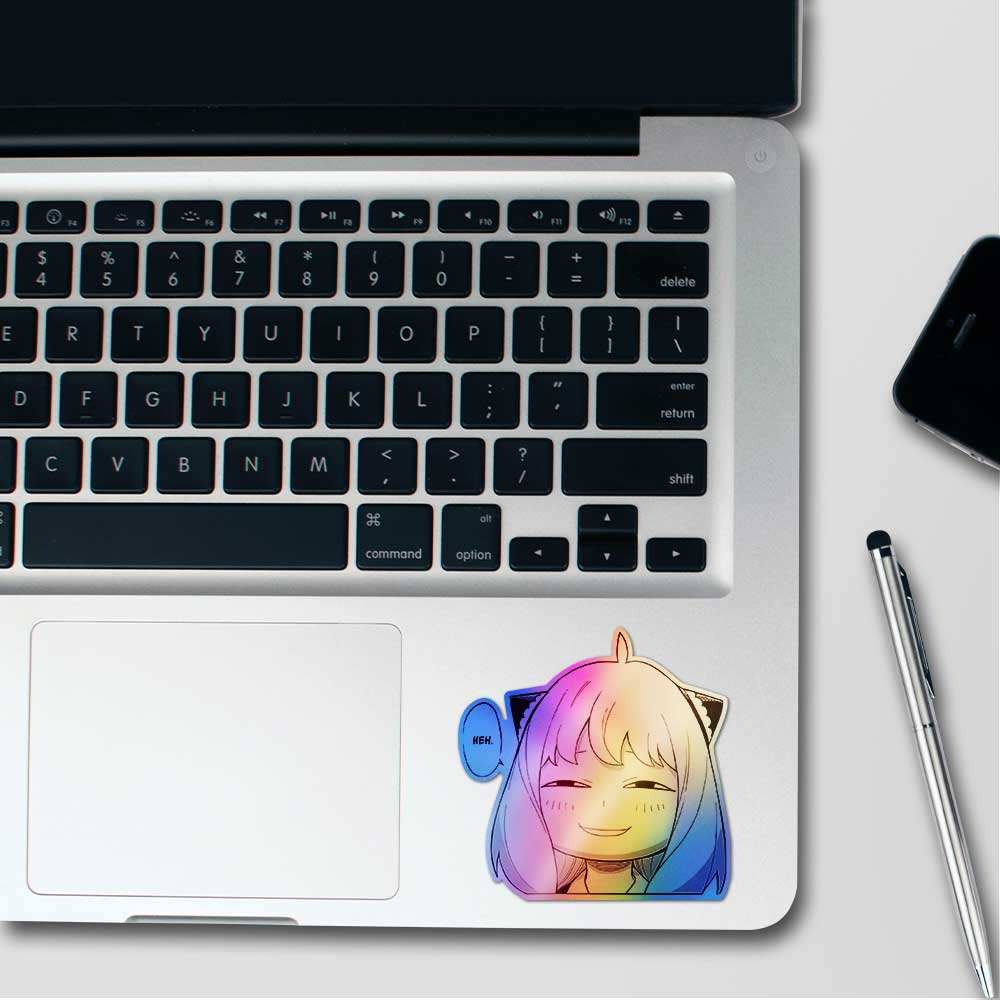 Anya Heh Holographic Sticker