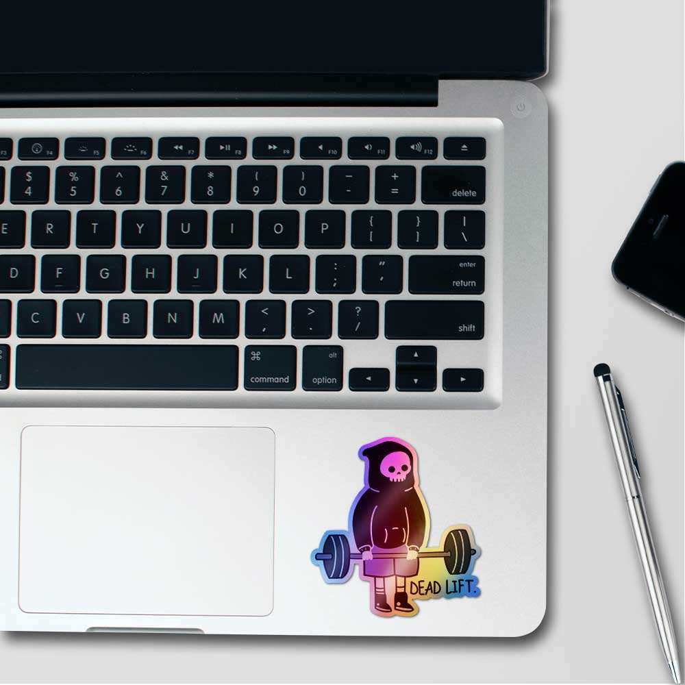Dead Lift Holographic Sticker