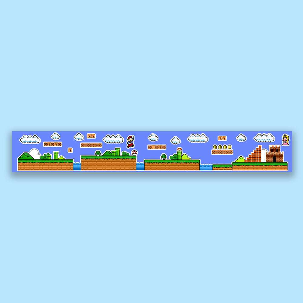 Mario Infinity Sticker