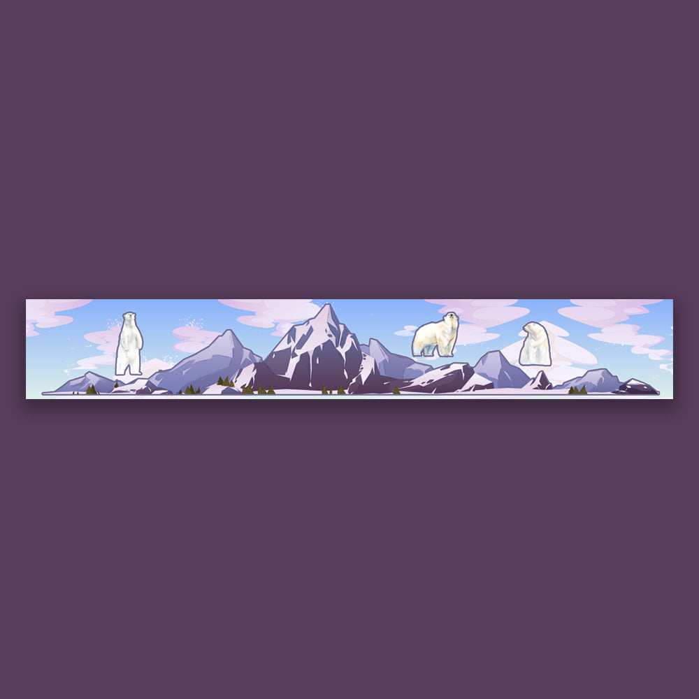 Himalayas Infinity Sticker