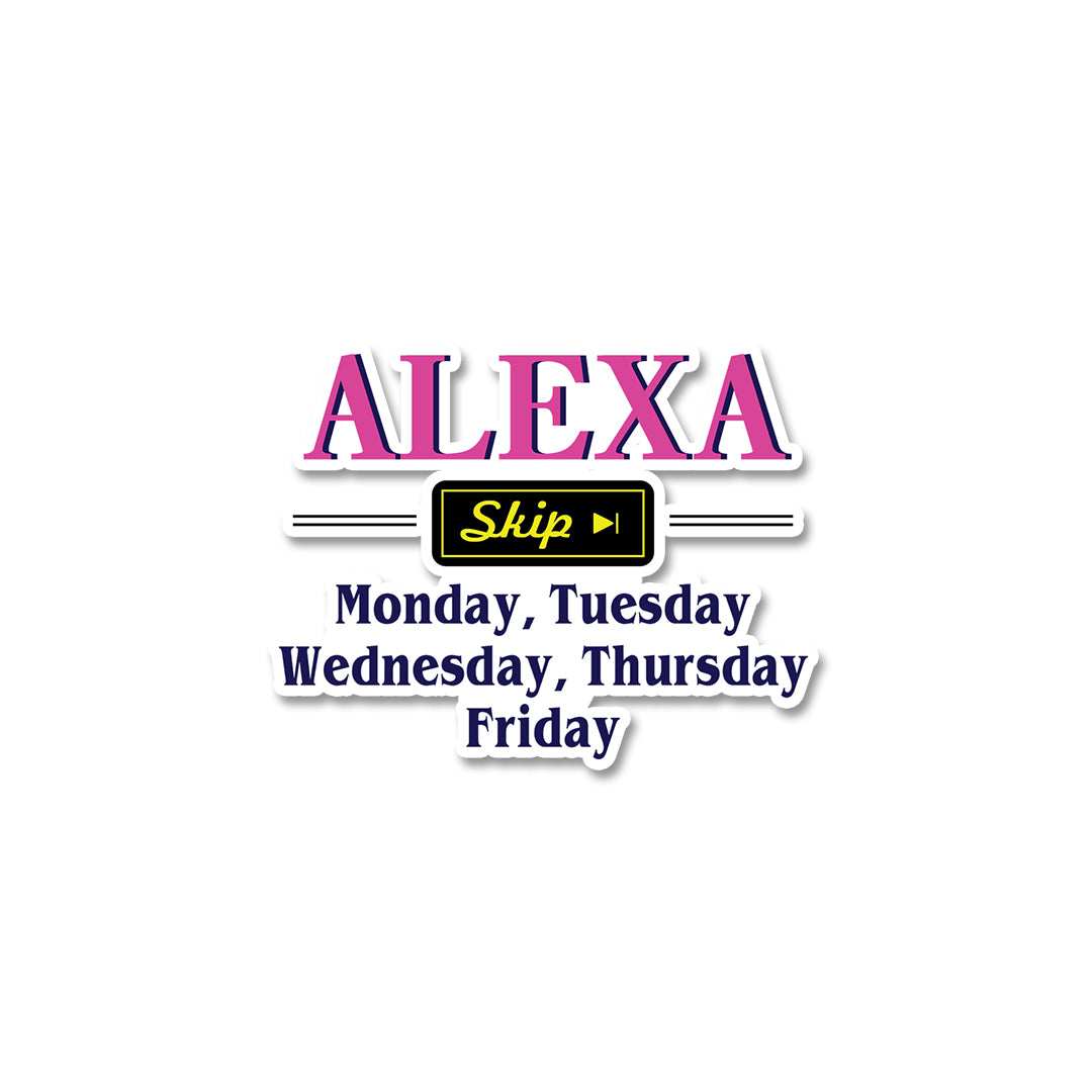 Alexa Skip Stickers