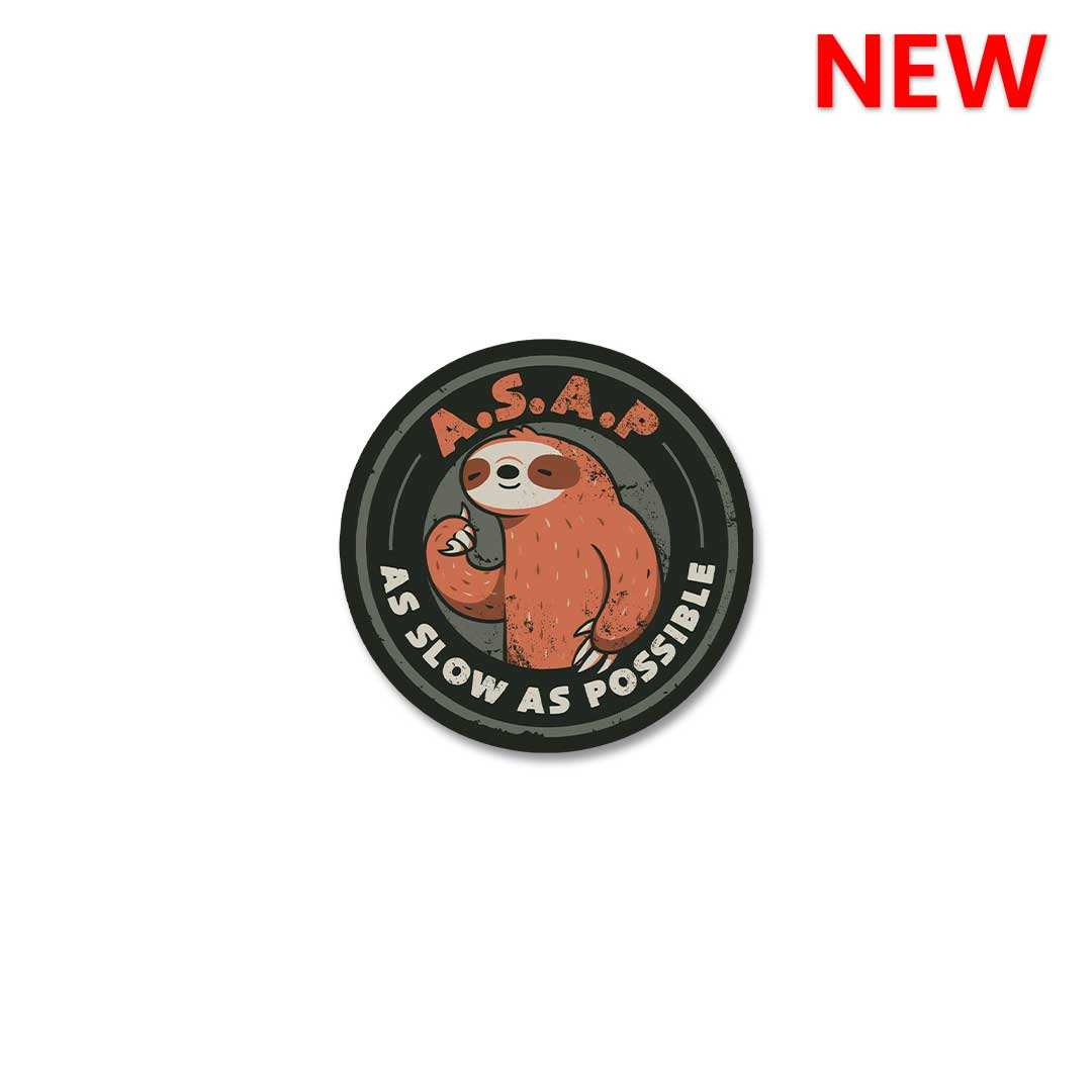As Slow As Possible Sticker