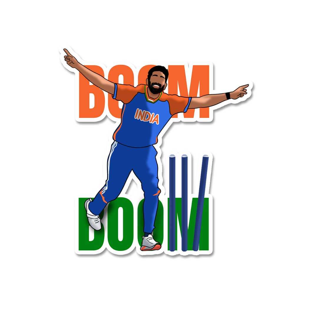 Bumrah Sticker