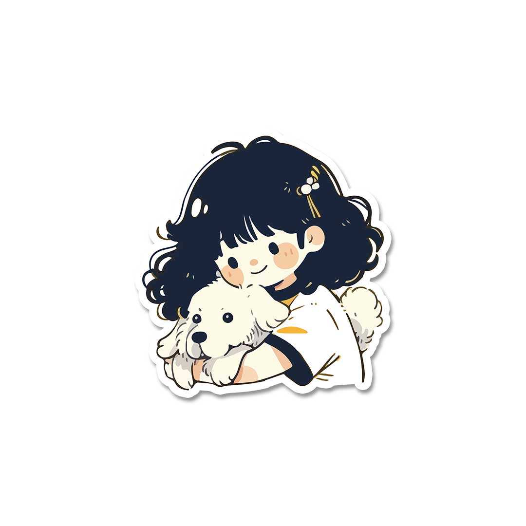 Just A Dog Lover Sticker
