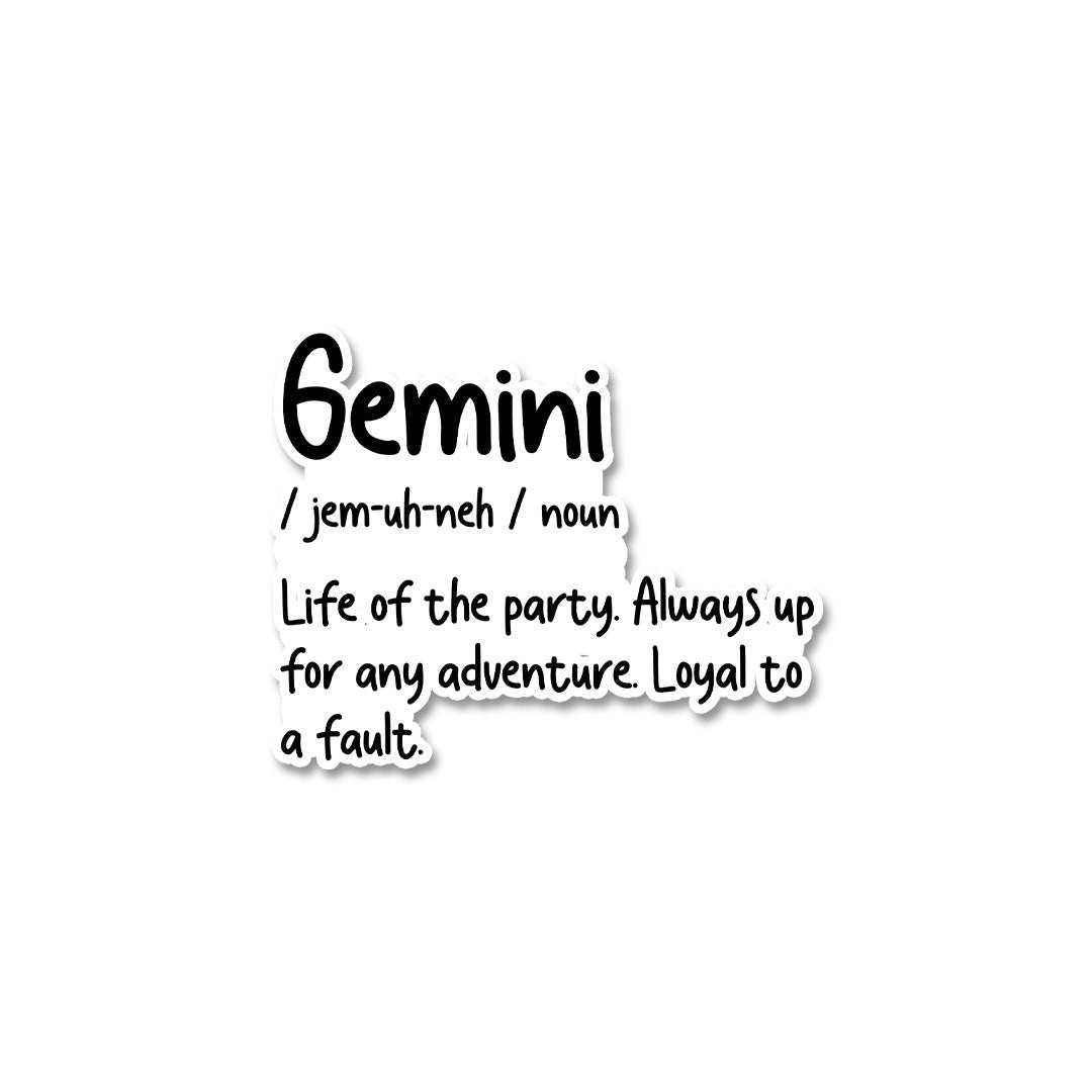 Gemini Sticker