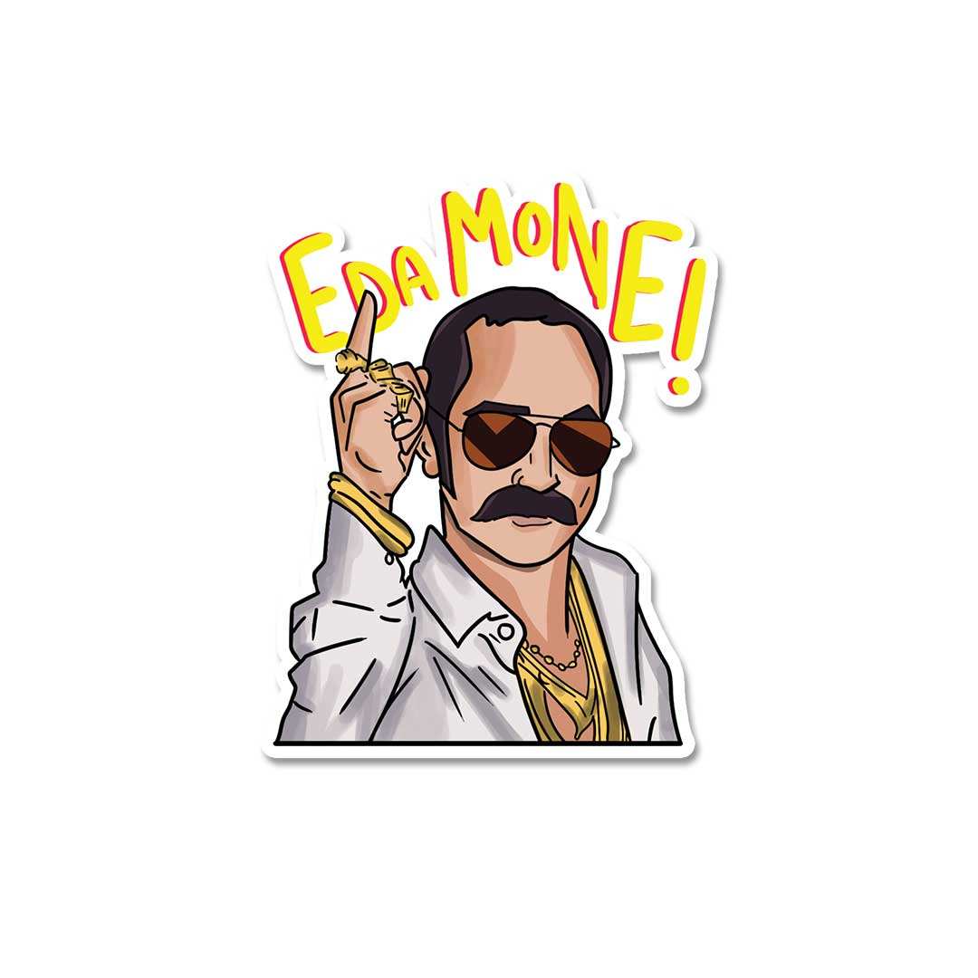 Eda Mone Sticker