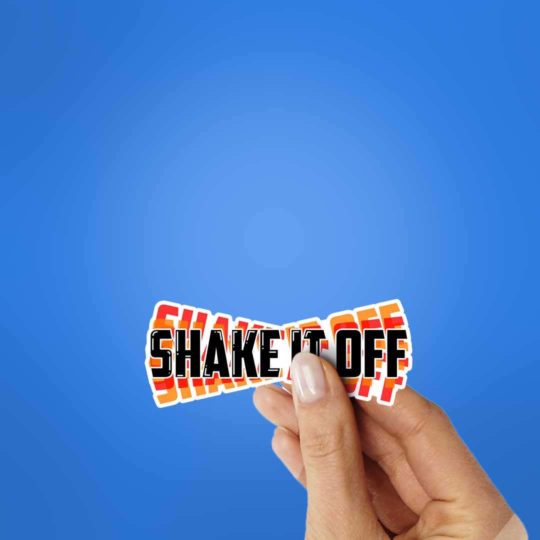 Shake It Sticker