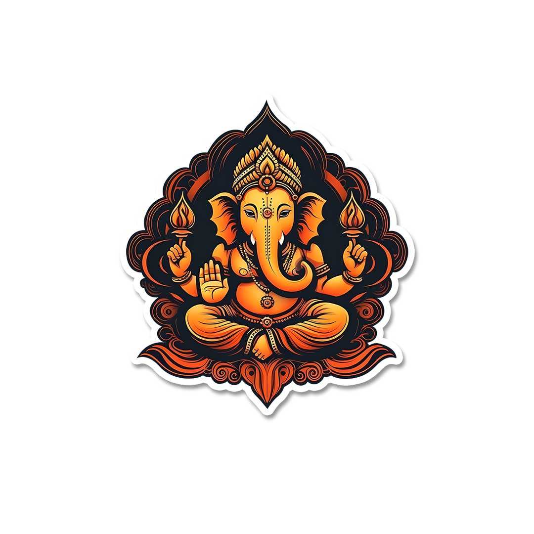 Ganpati Bappa Sticker