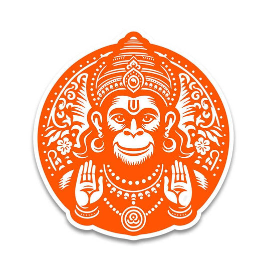Hanuman Bumper Sticker