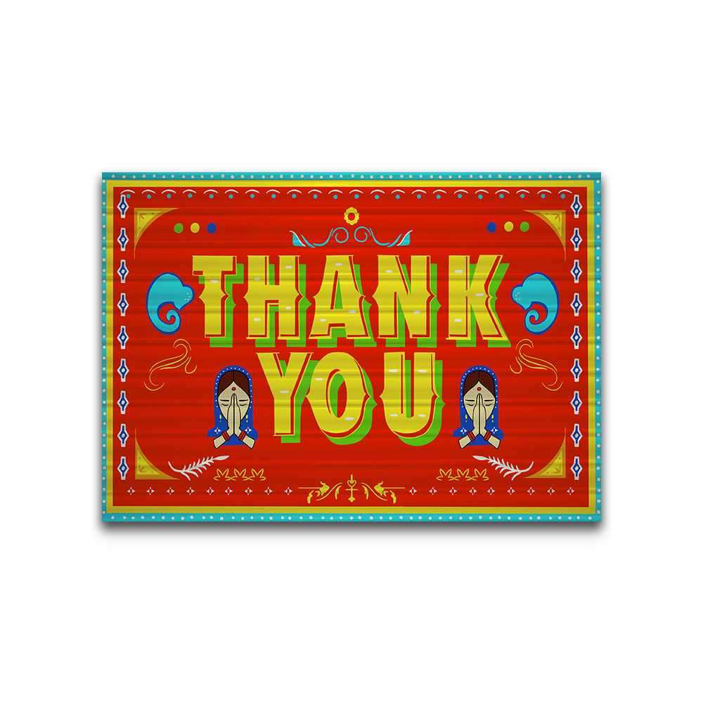THANK YOU Bumper Sticker | STICK IT UP