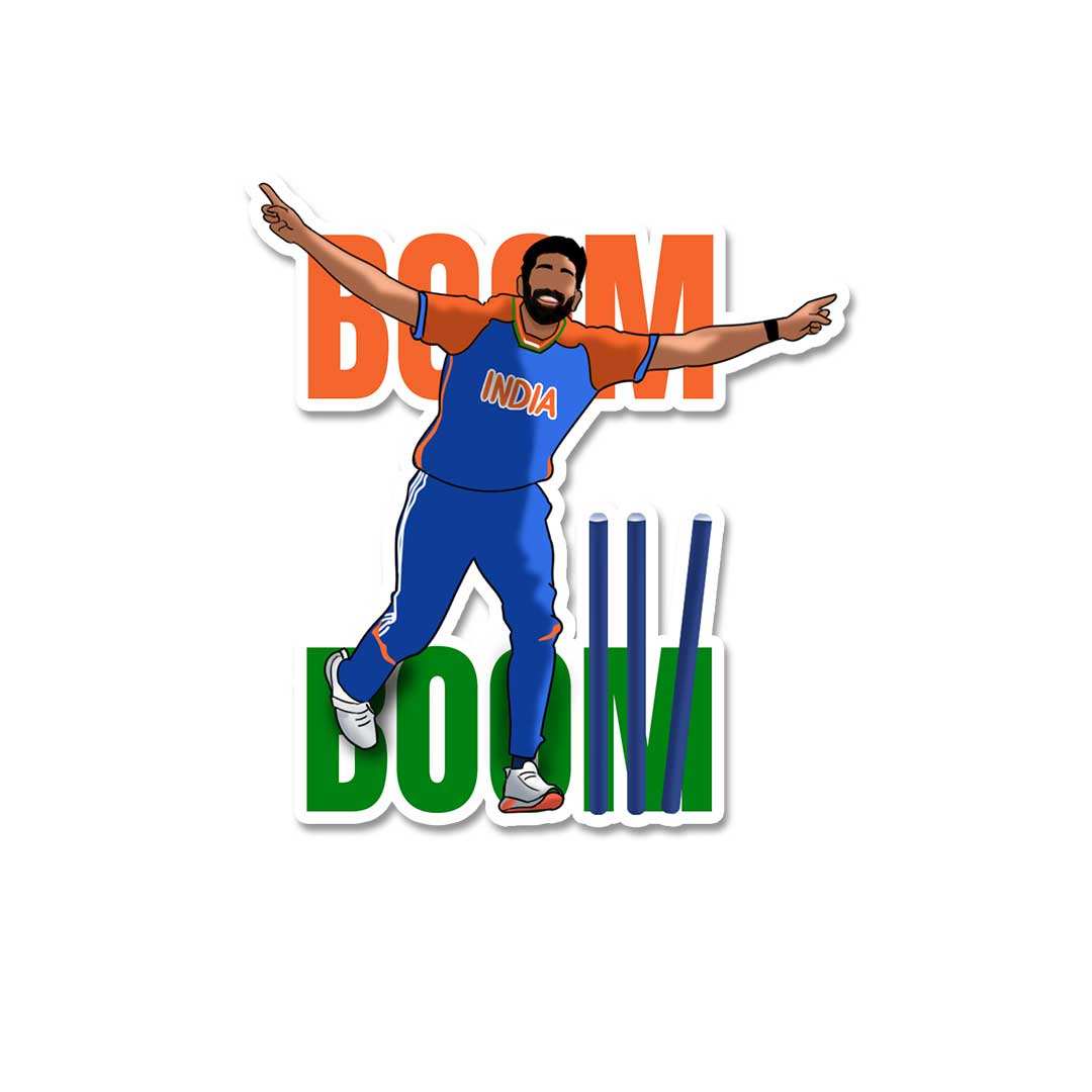 Bumrah Sticker