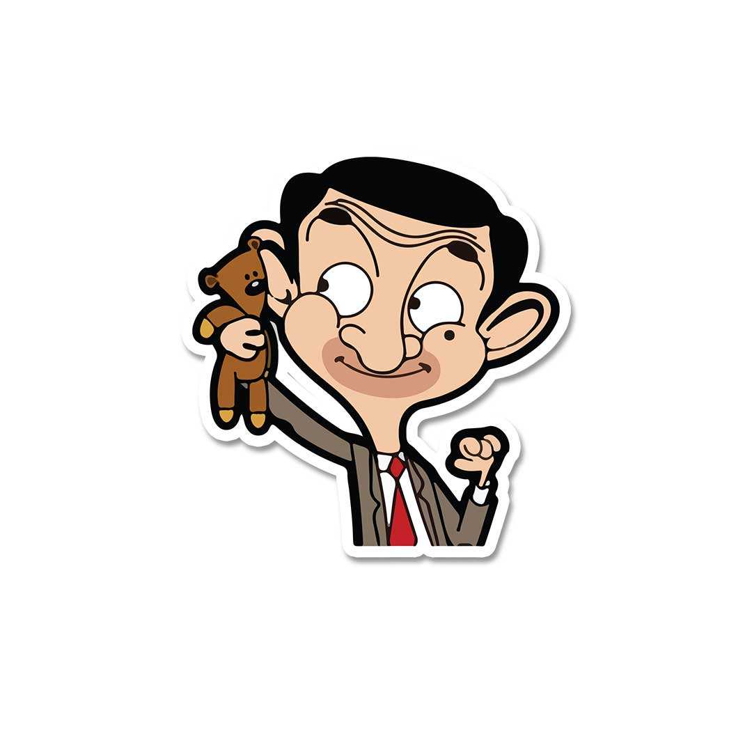 Mr. Bean Sticker
