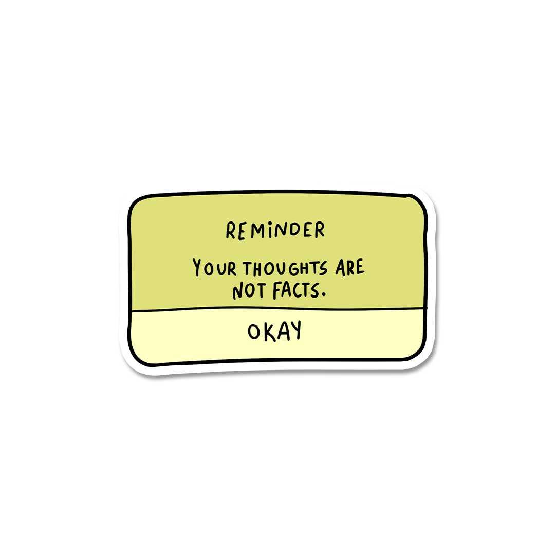 Reminder Sticker