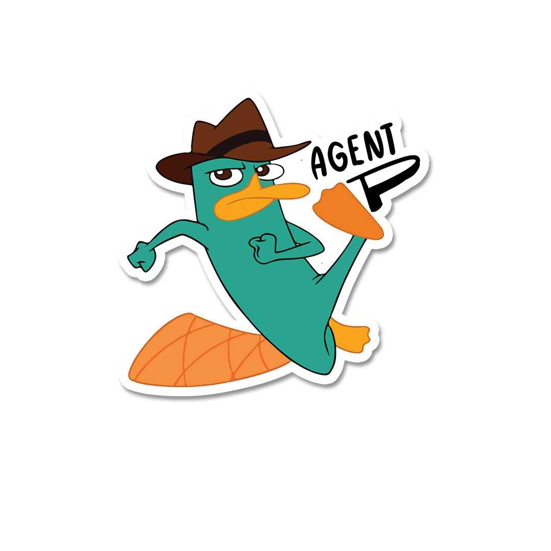 Platipus Mahashey Sticker
