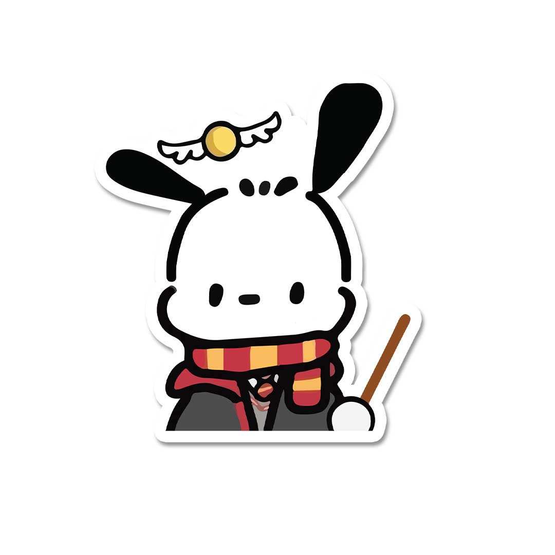 Pug Potter Sticker