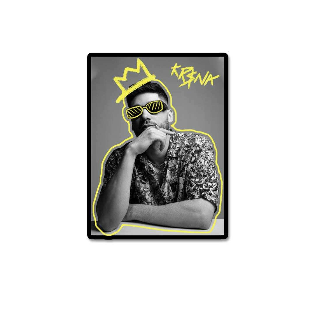 Krisna Sticker