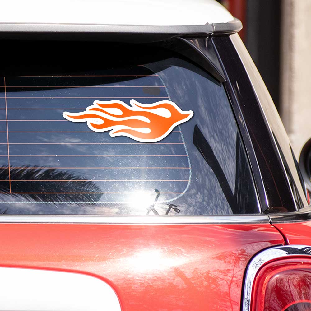 Fire Bumper Sticker