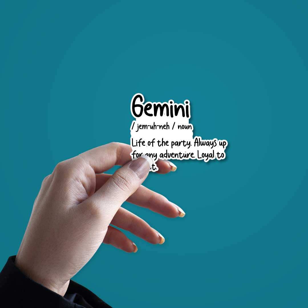 Gemini Sticker