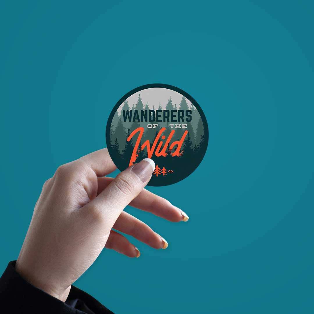 Wanderers Of The Wild Sticker