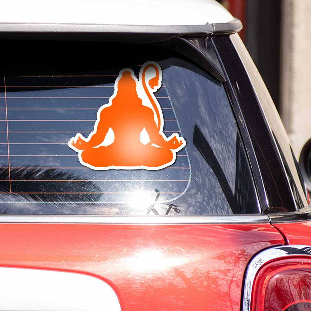 Lord Hanuman 3.0 Bumper Sticker