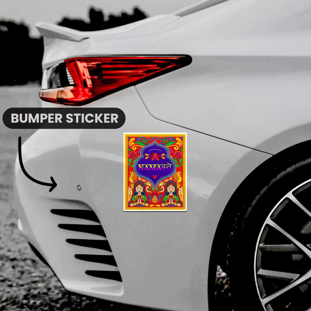 Namaste Bumper Sticker