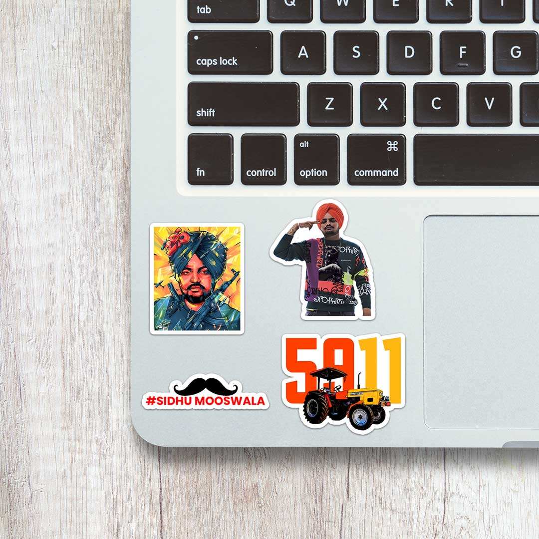 Sidhu Moose Wala Mini sticker sheet