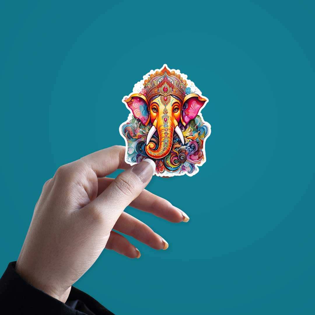 Vakratund Sticker