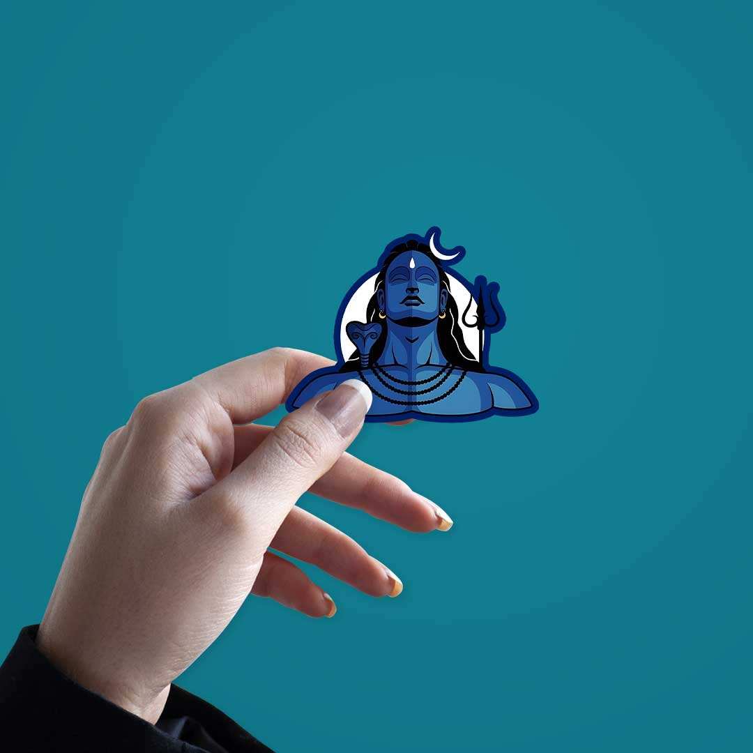 Adiyogi Shiva Sticker