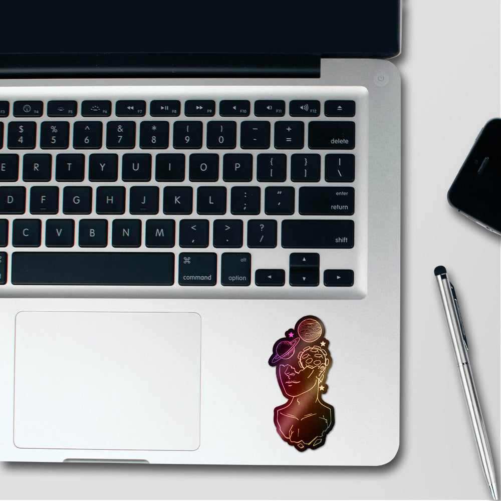 Space Impact Holographic Stickers | STICK IT UP