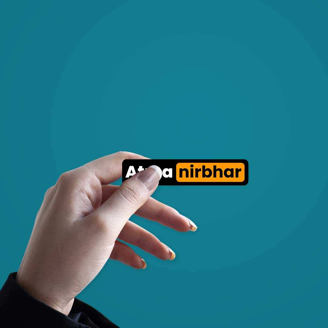 Atma-Nirbhar Sticker