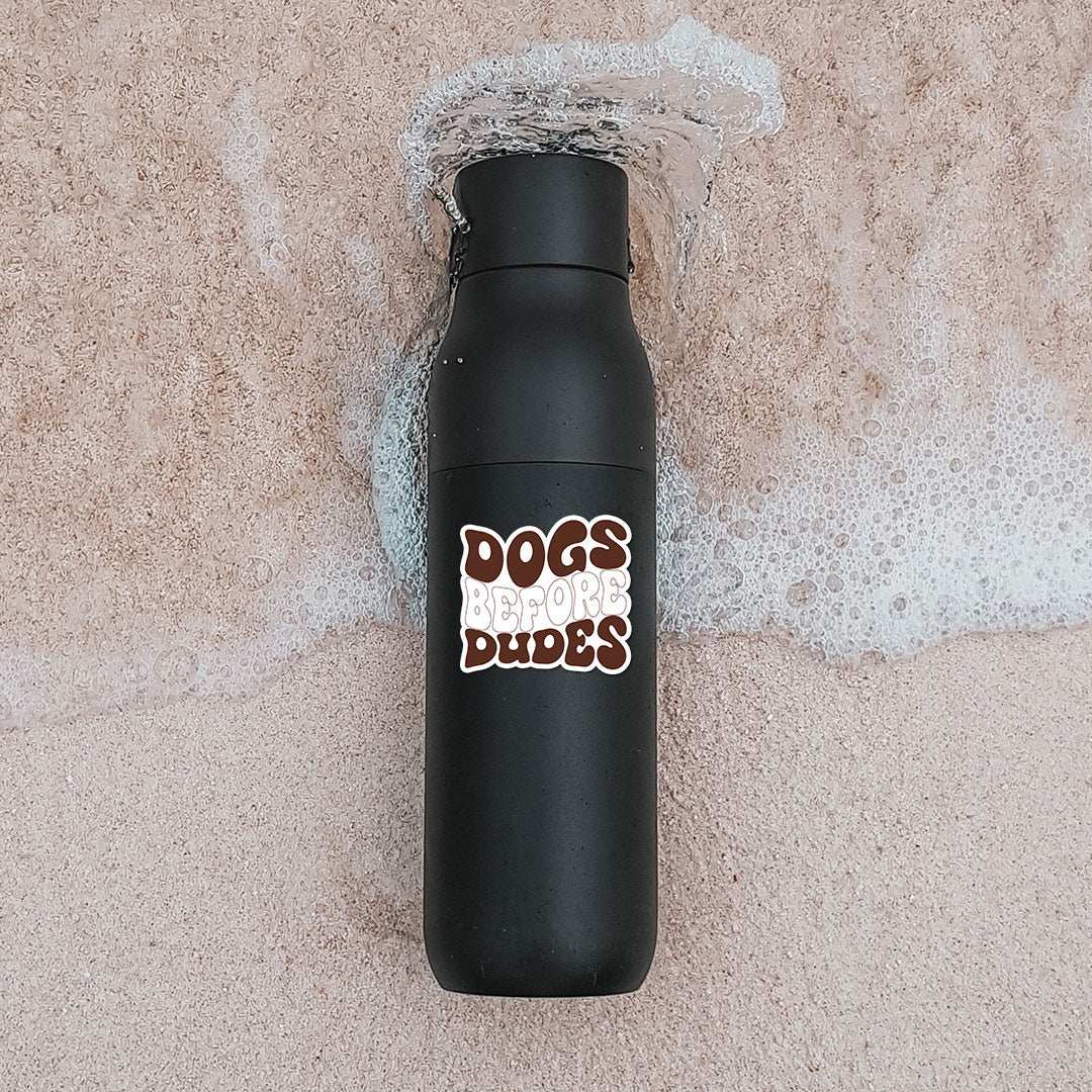 Dog Before Dudes Sticker