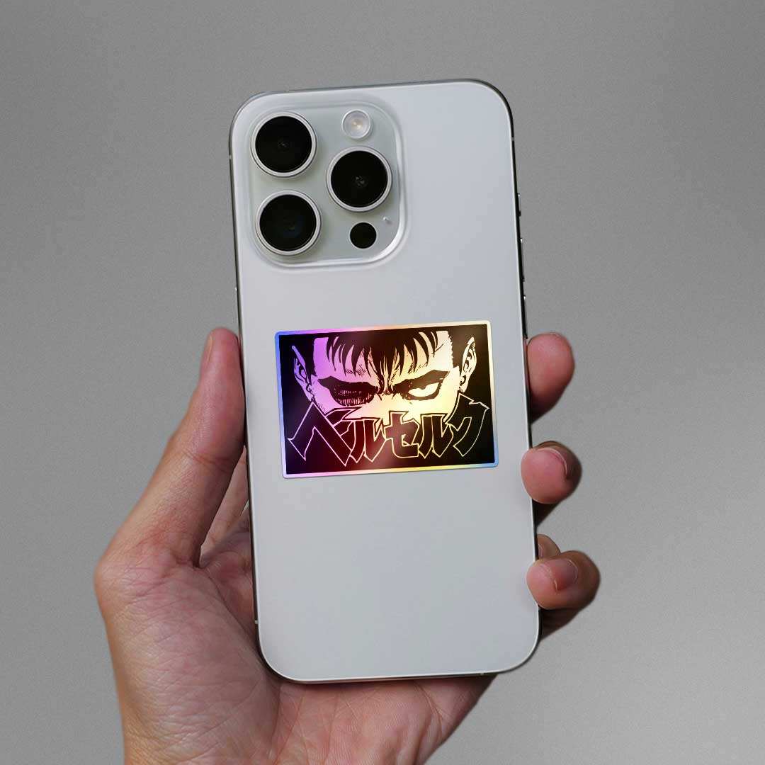 Berserk Holographic Sticker