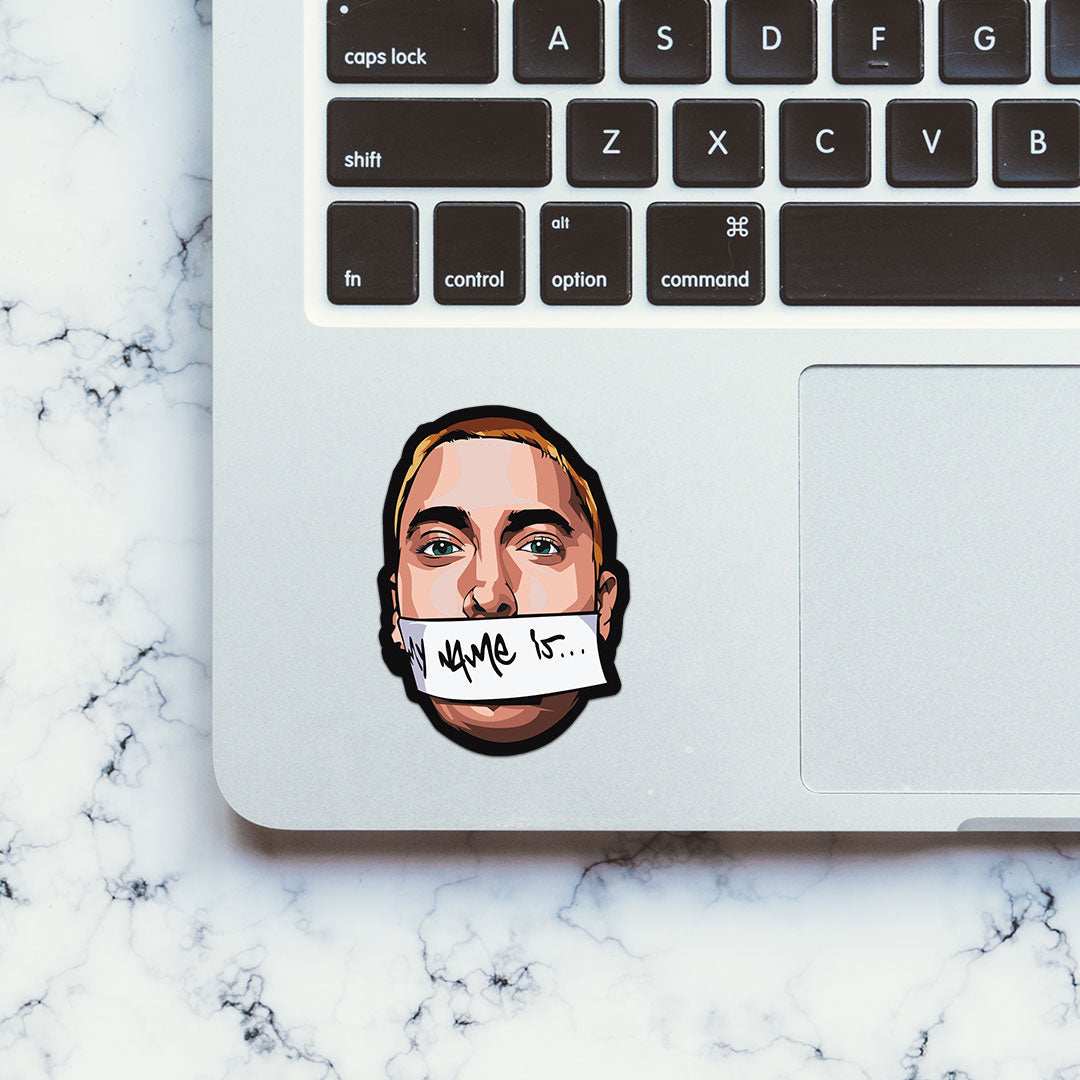 My Name Is Sticker