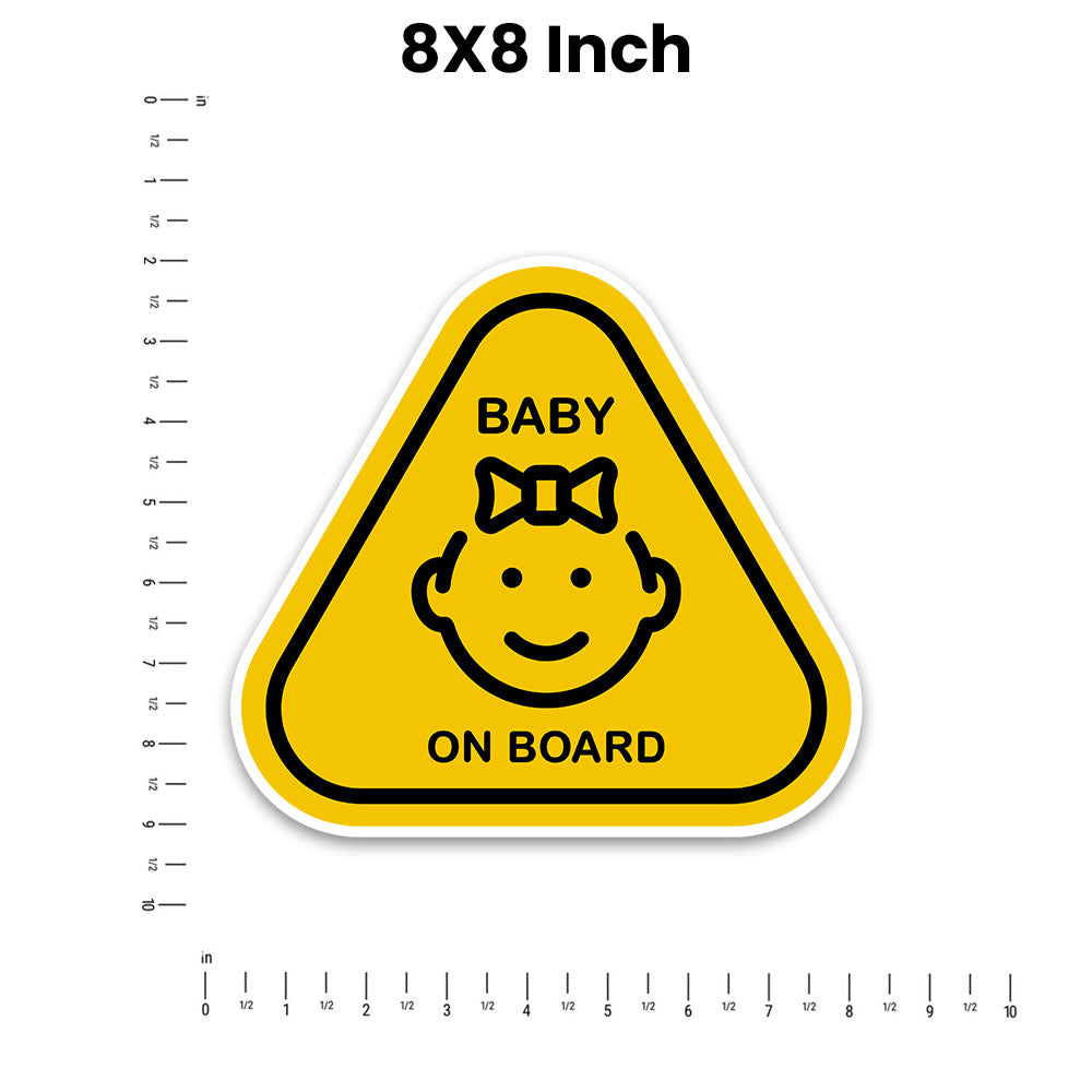 Baby On board Bumper Sticker