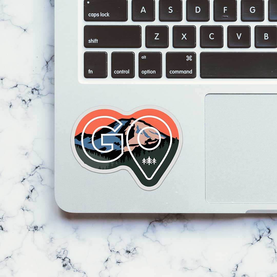 Go Adventure Sticker
