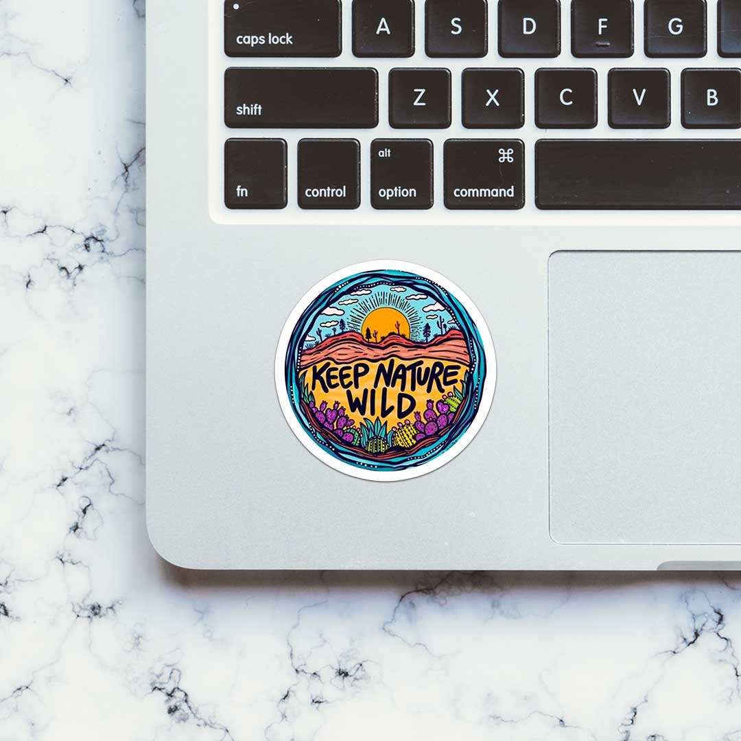 Keep Nature Wild Sticker