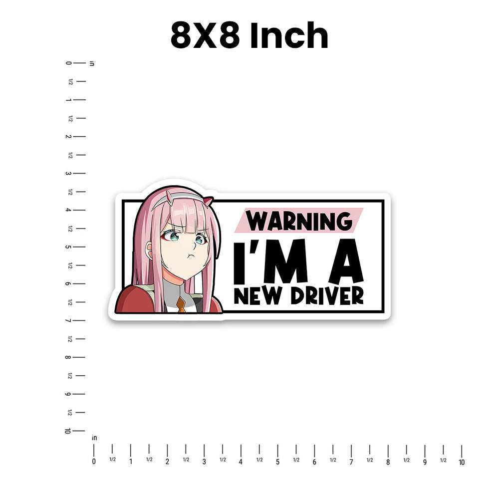 New Driver Bumper Sticker