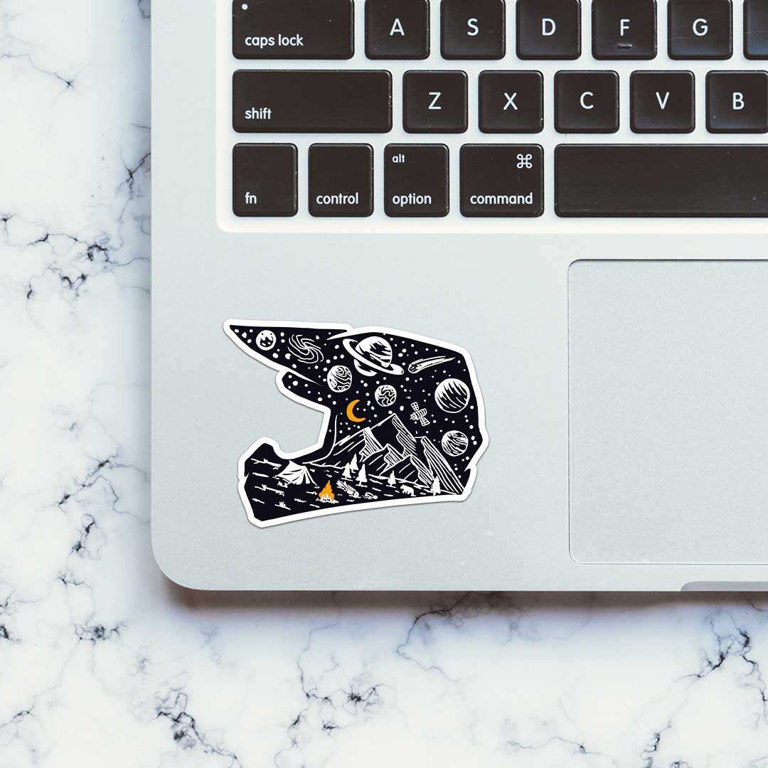 Midnight Hemet Sticker