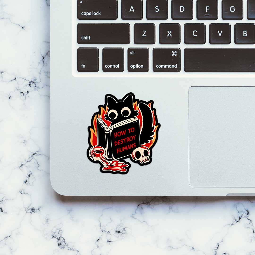 How To Destroy Humans Sticker