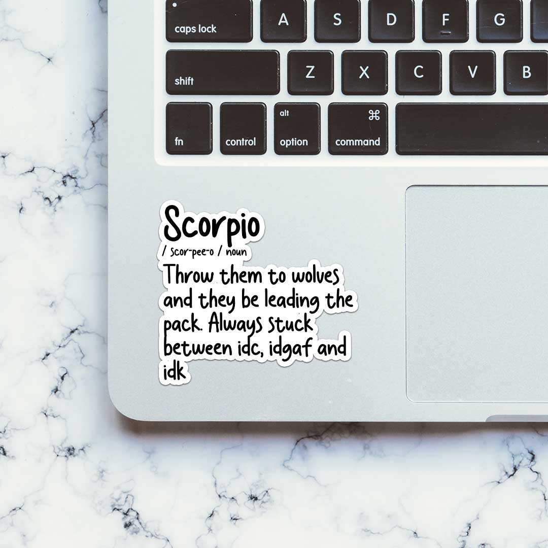Scorpio Sticker