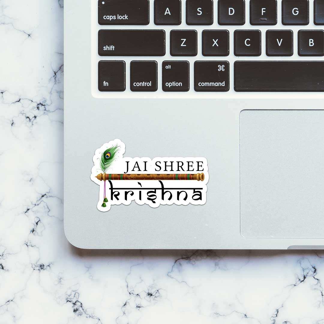 Jai Shree Krishna Sticker