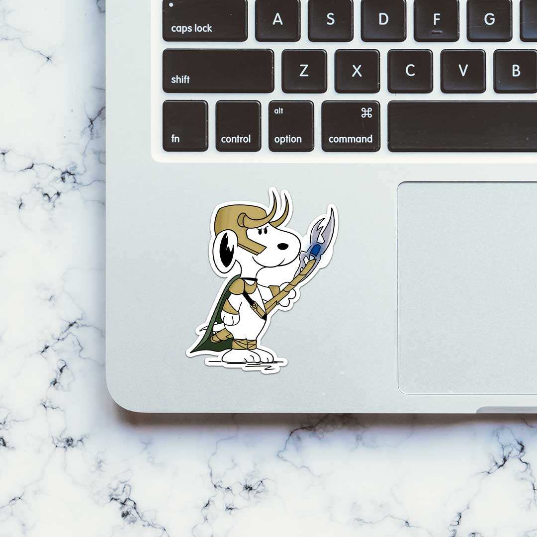 Loki-Dog Sticker