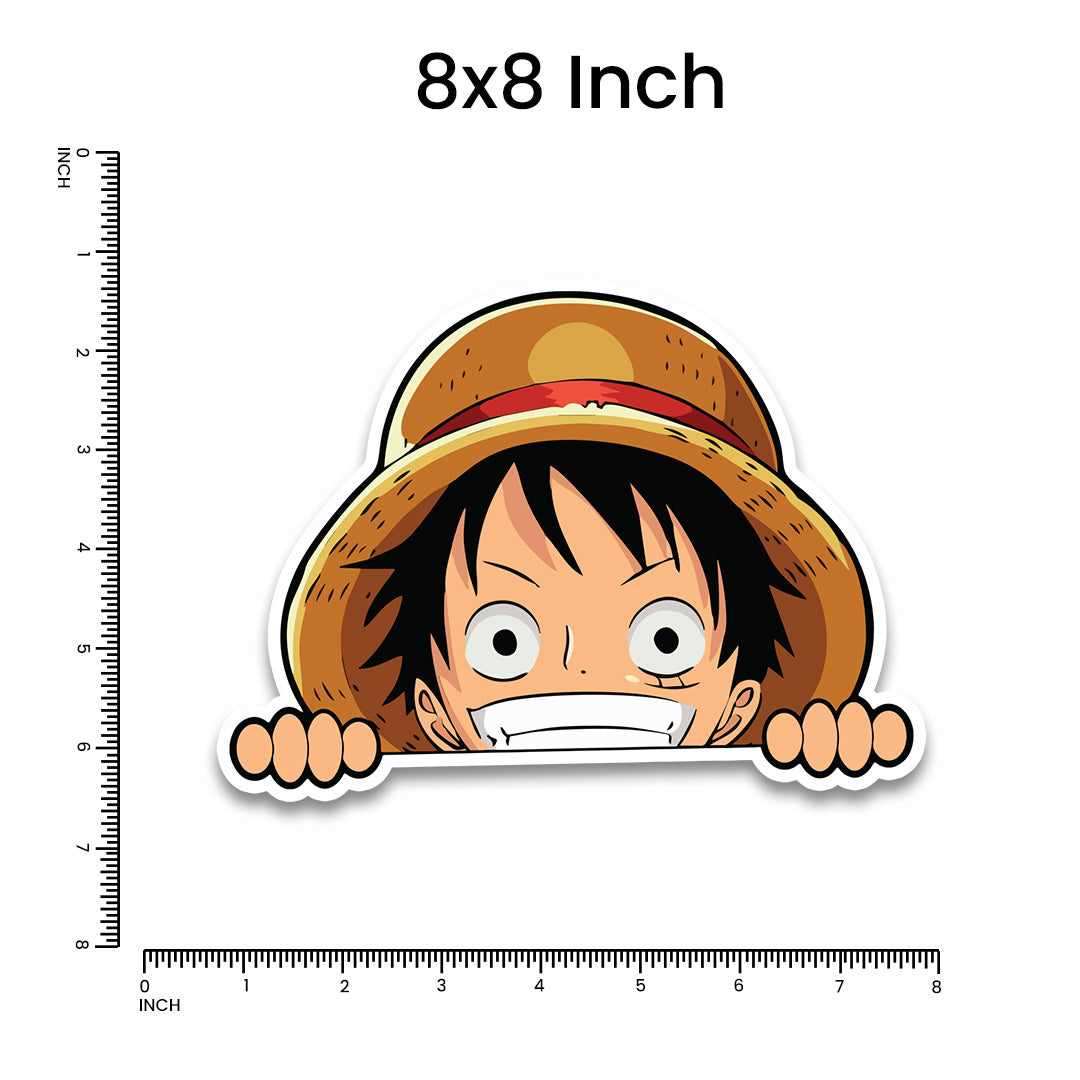 Luffy Bumper Sticker | STICK IT UP