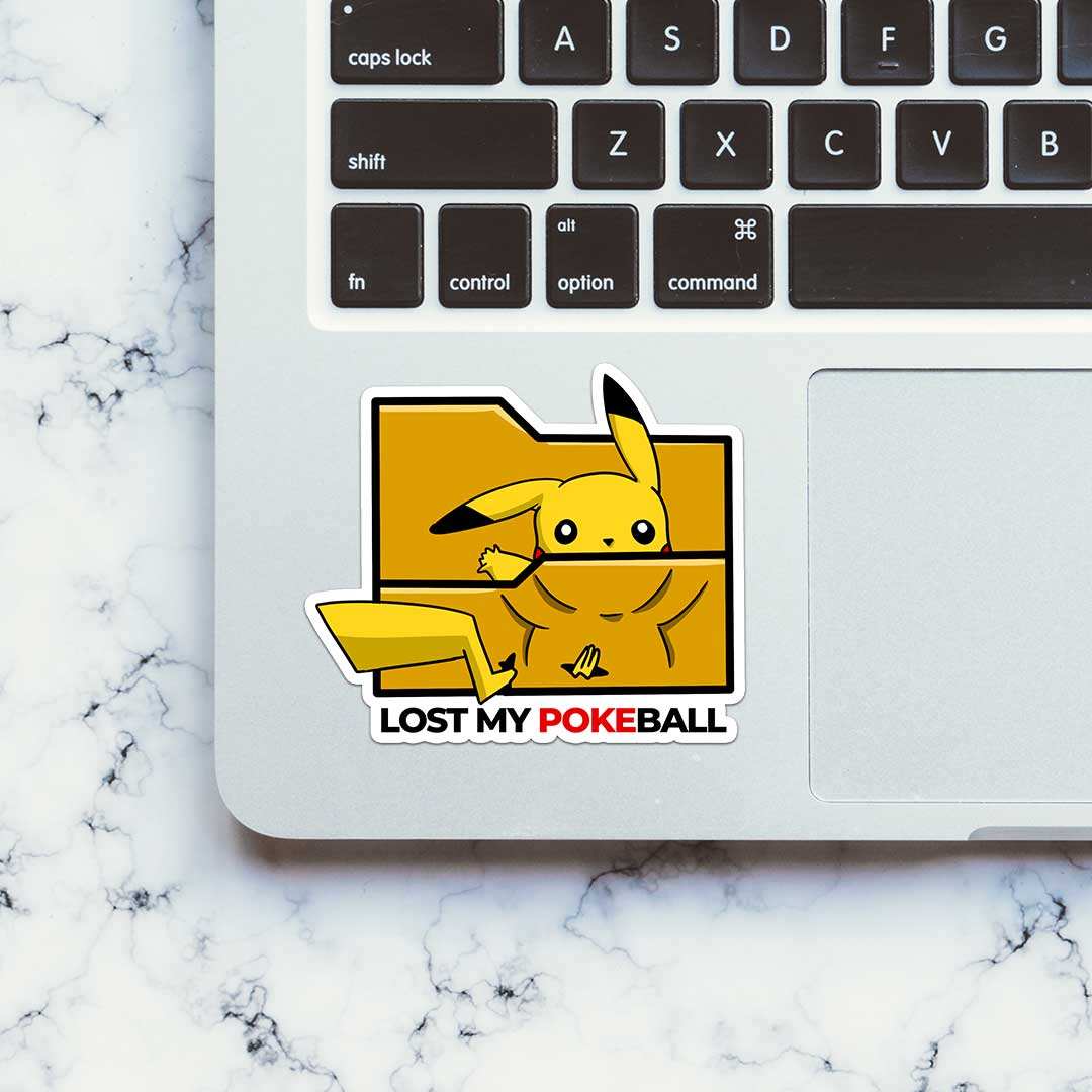 Lost My Pokeb Sticker
