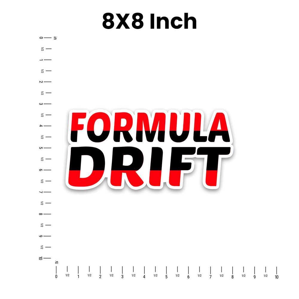 Formula Drift Bumper Sticker