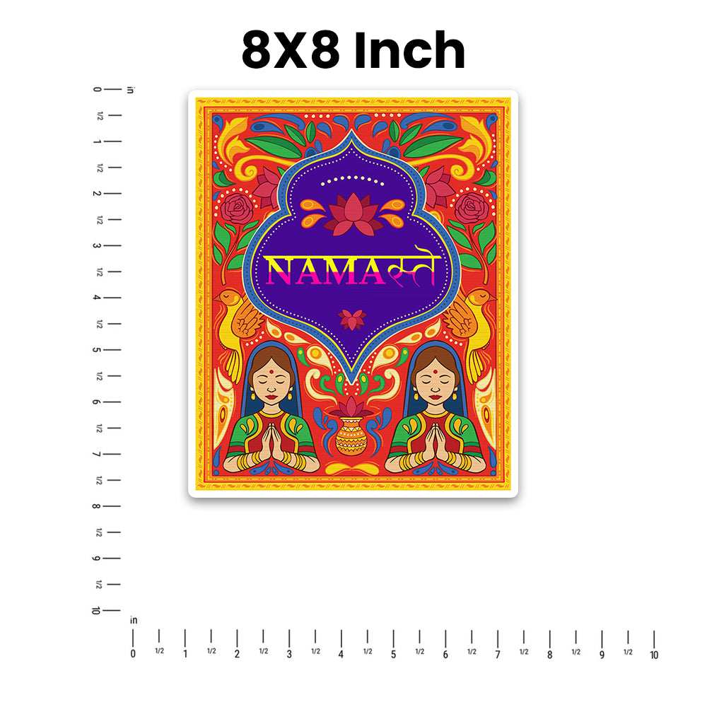Namaste Bumper Sticker