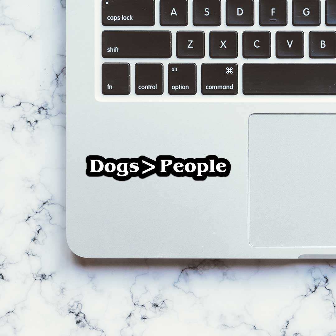 Dogs & People Sticker