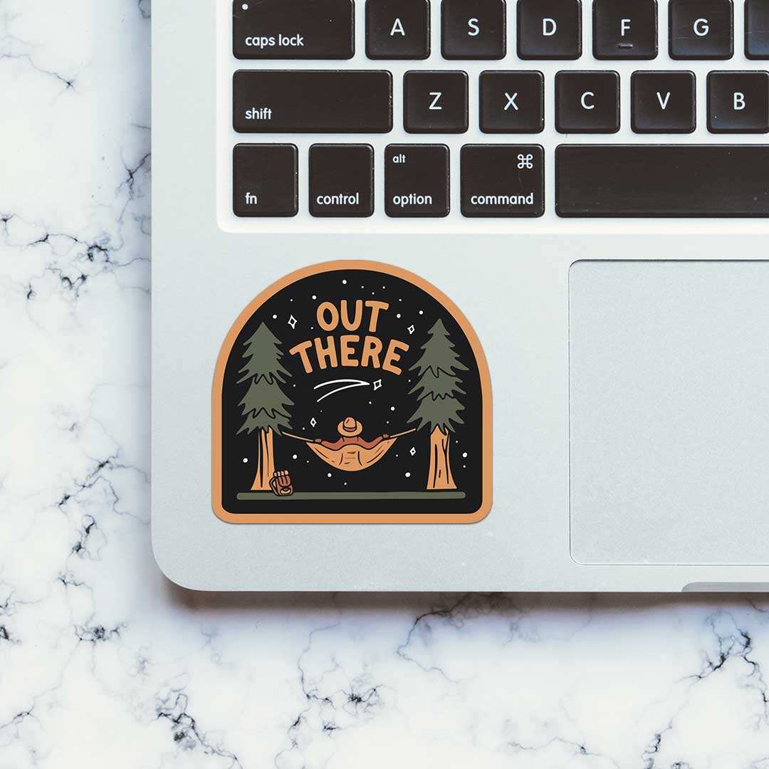 Out There Sticker