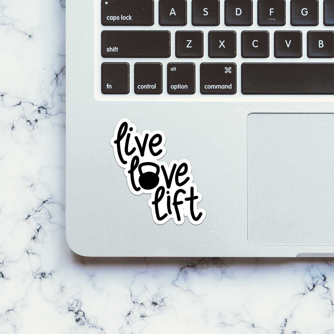Live Love Lift Sticker